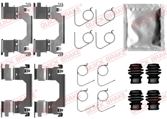 Accessory Kit, disc brake pad